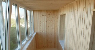 Отделка балкона под ключ Куйбышев, цена от 5809 руб.
