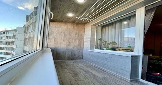 Обшивка лоджии Куйбышев цена от 208 руб. м/2.