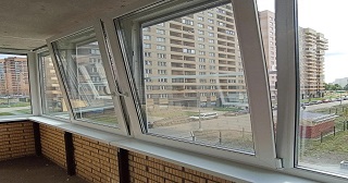 Остекление балкона Куйбышев цена от 9855 руб. м/п. за 50 часов