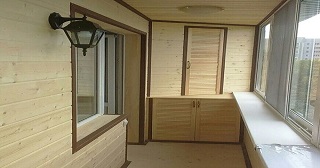 Отделка балкона под ключ Куйбышев, цена от 5809 руб.