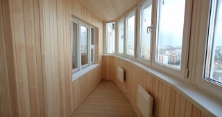 Отделка, остекление, утепление балконов в Куйбышеве от 208 руб. м/2.