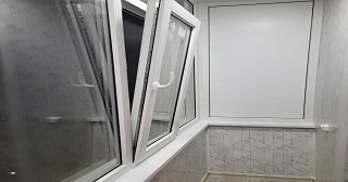 Пластиковые окна на лоджию Куйбышев цена от 9855 руб. м/п. за 50 часов