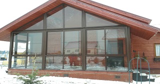 Остекление веранды Куйбышев, цена от 9855 руб.